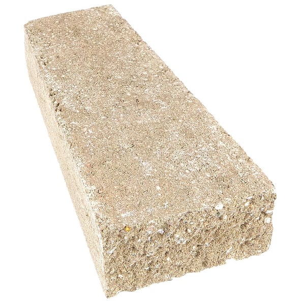 Pavestone RockWall 2 in. H x 4.25 in. W x 9 in. D Limestone Concrete Wall Cap