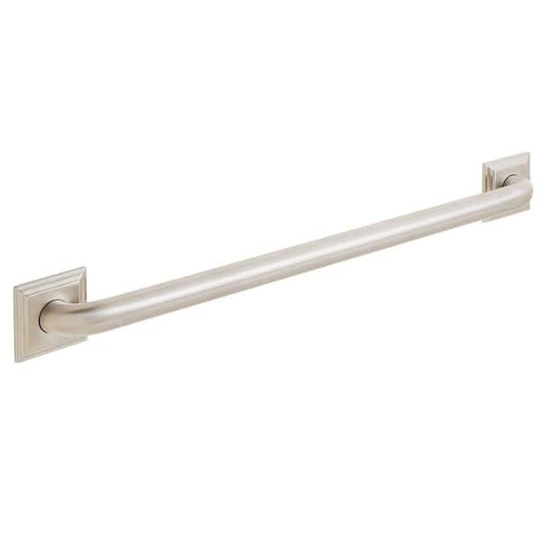 Speakman Rainier 36 in. x 3 in. ADA Grab Bar in Brushed Nickel