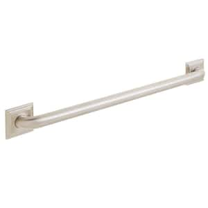 Rainier 48 in. x 3 in. ADA Grab Bar in Brushed Nickel