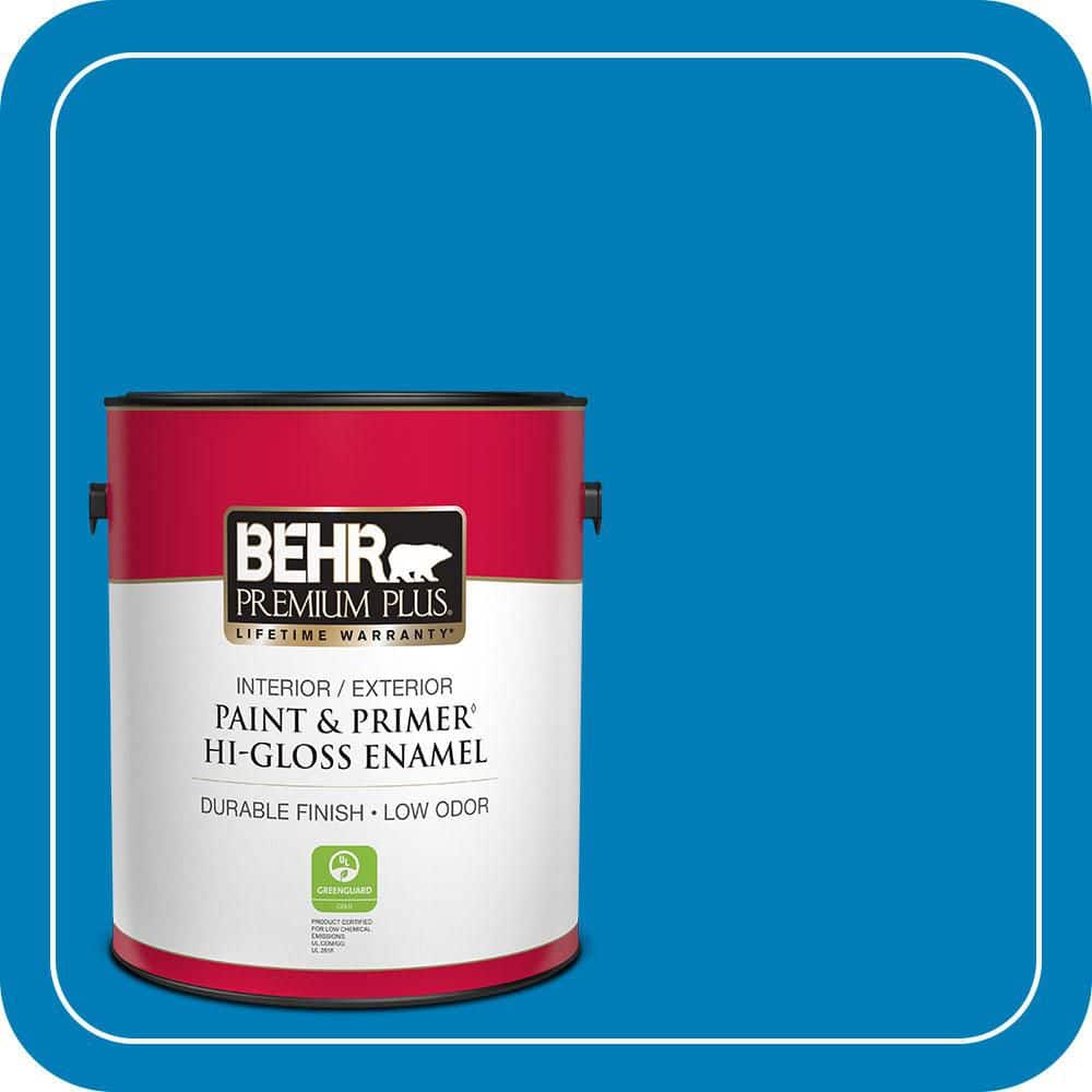 1 gal. #S-G-550 Artesian Water Hi-Gloss Enamel Interior/Exterior Paint & Primer price history on PriceWatchPro