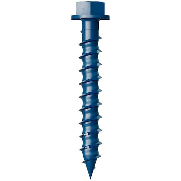 Simpson Strong-Tie Titen Turbo 1/4 in. x 1-3/4 in. Hex-Head