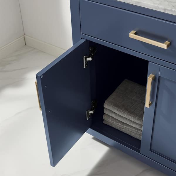 Ivy 20 Single Bathroom Vanity Set - Navy Blue