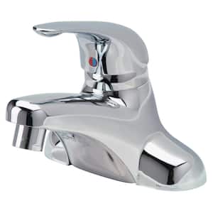 4 in. Centerset Single-Handle Bathroom Faucet in Chrome