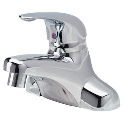 Zurn 4 in. Centerset Single-Handle Bathroom Faucet in Chrome