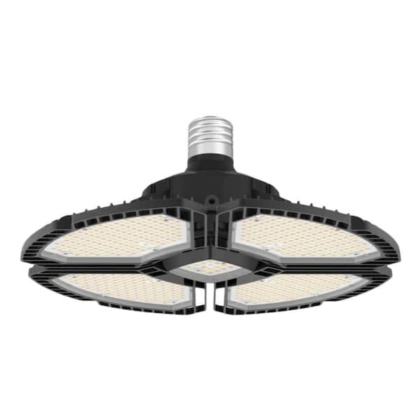 1000-Watt Equivalent 21000 Lumens LED 4-Panel Garage E26/E39 Bulb with Central Downlight 5000K CCT