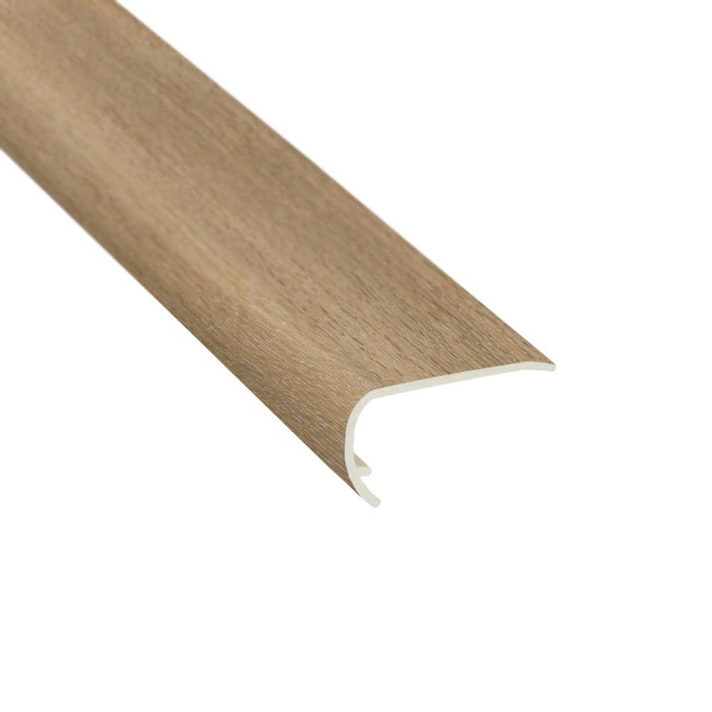 Shaw Wisteria Park Putty 5/32 in. T x 2-1/8 in. W x 94 in. L Vinyl Stair Nose Molding HDSN100343