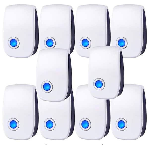Oyezvary Ultrasonic Pest Repeller Plug-in-Indoor Rodent, Mosquito, Ant, Spider and Roach Control Repellent Device 10-Pack