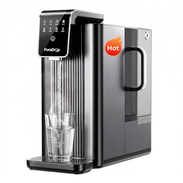 Countertop RO Water Filter, Instant Hot Water, Auto-Fill Pitcher, 4 Temperature Settings , Real-Time TDS Monitor
