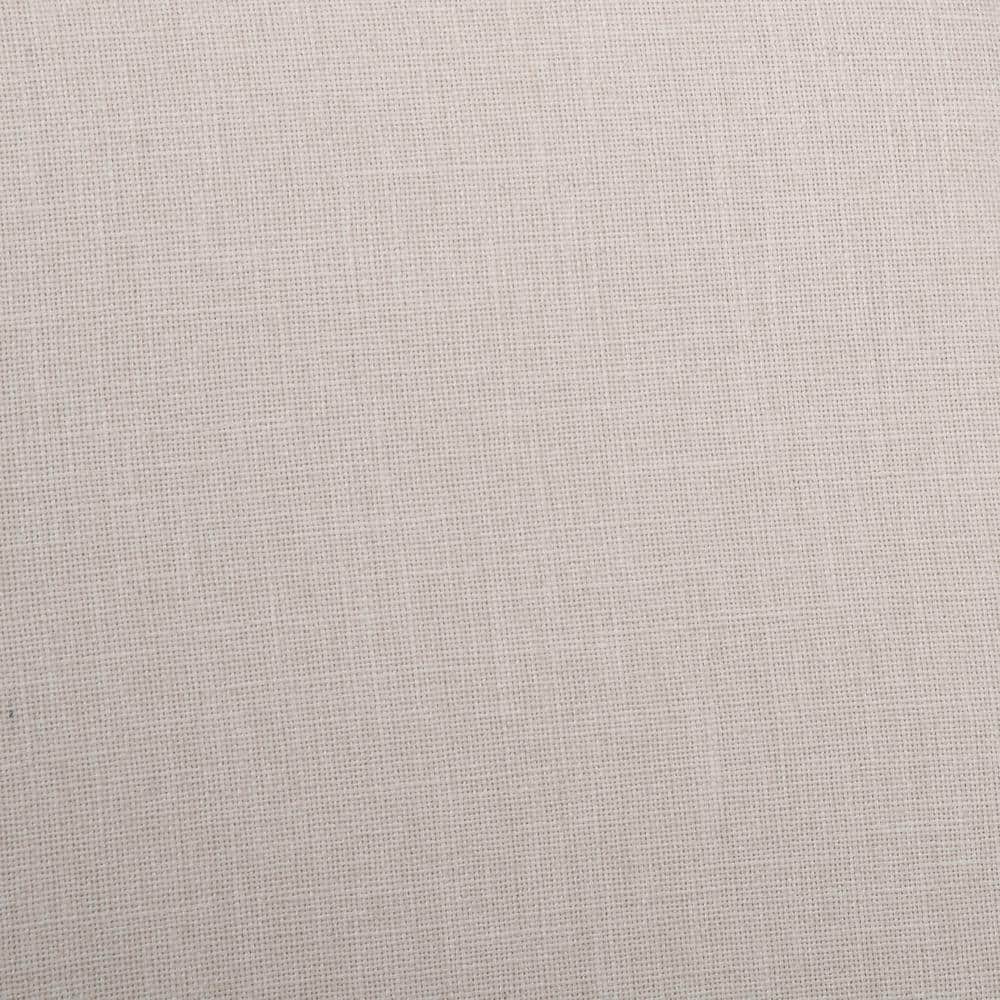 Sophisticated Beige Linen Upholstered Parsons Side Chair