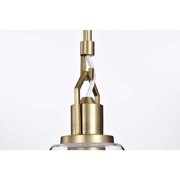 Mini Brass Shade Vintage Modern store Pendant Light