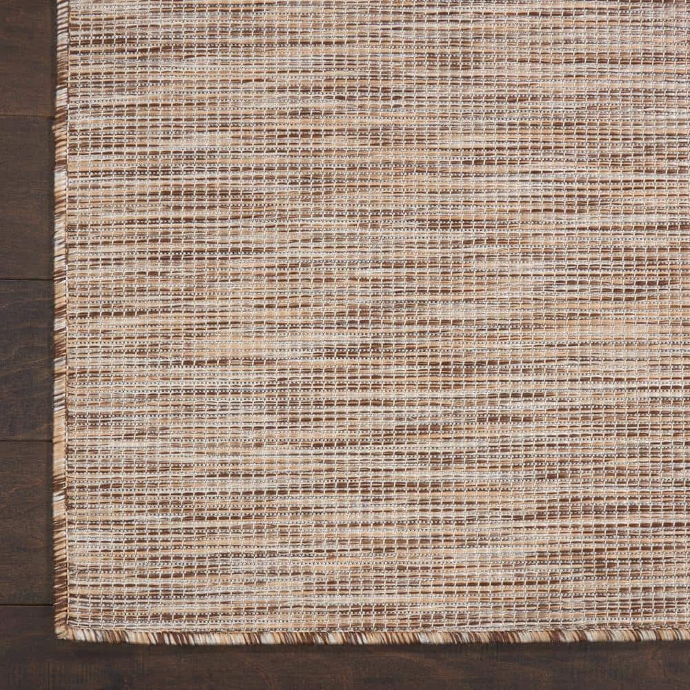 Positano Classic Beige Rectangular 7' x 10' Easy-Care Outdoor Rug