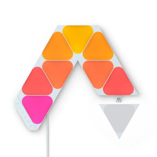 Nanoleaf Shapes - Modular Lighting Mini Triangles Smarter Kit RGBW