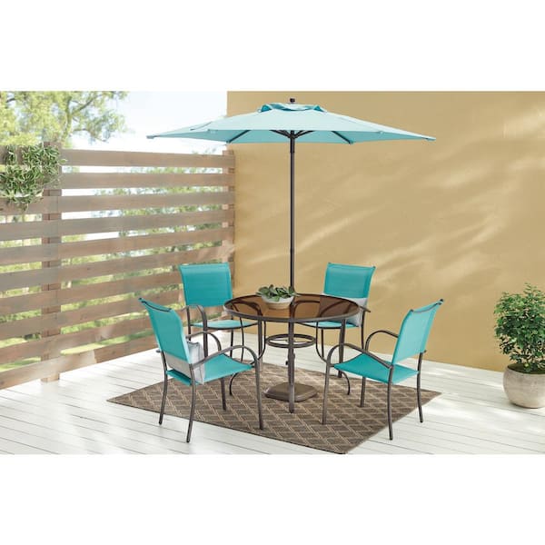 Stylewell Mix And Match Stackable Steel, Hampton Bay Mix And Match Sling Stacking Patio Dining Chair