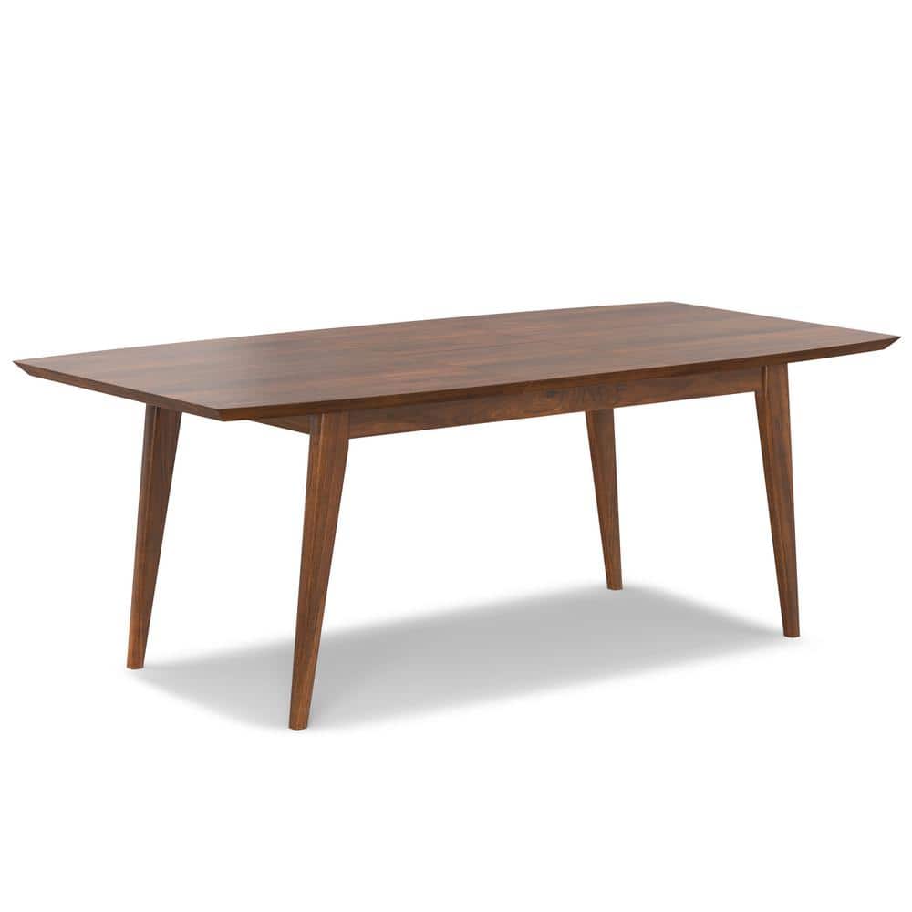 Walnut Mid-Century Modern Extendable Dining Table for Eight