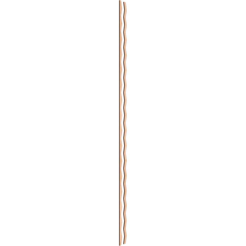Eastport 94 in. H x 0.375 in. W Slatwall Panels in Hickory 44-Pack price history on PriceWatchPro