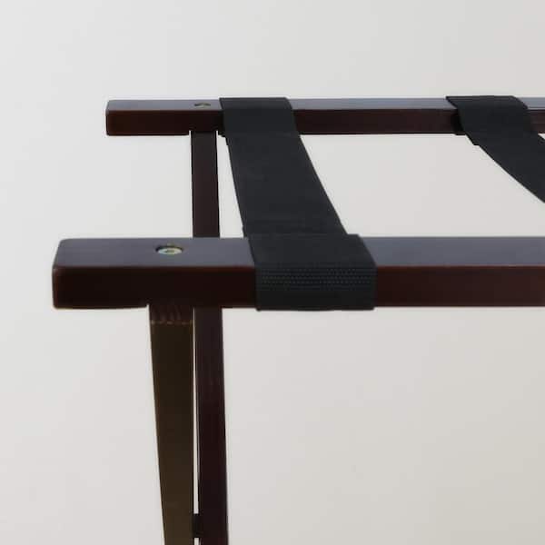 Casual Home Espresso New Heavy Duty Solid Wood Luggage Rack Casual Home Espresso New Heavy Duty Solid Wood Luggage Rack