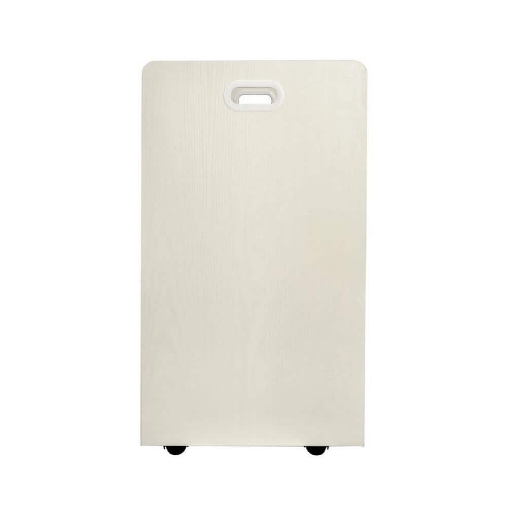 White Mobile Rolling Particle Board Blueprint Roll File Organizer