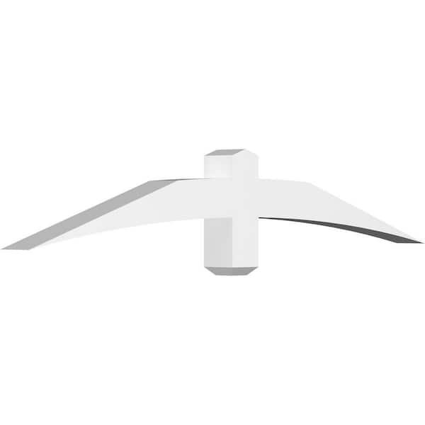 Ekena Millwork Bellingham 60 in. W x 10 in. H x 4 in. D Signature Polyurethane Bracket