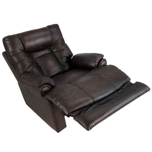 LY & S Collection 37.5 in. W Leather Gel Elrod leather Zero 