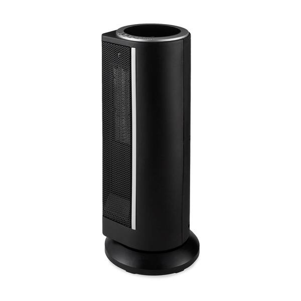 LIMINA 7.5 in. x 7.5 in. x 17 in. Portable Room Electric 1500-Watt Oscillating Ceramic Tower Space Heater