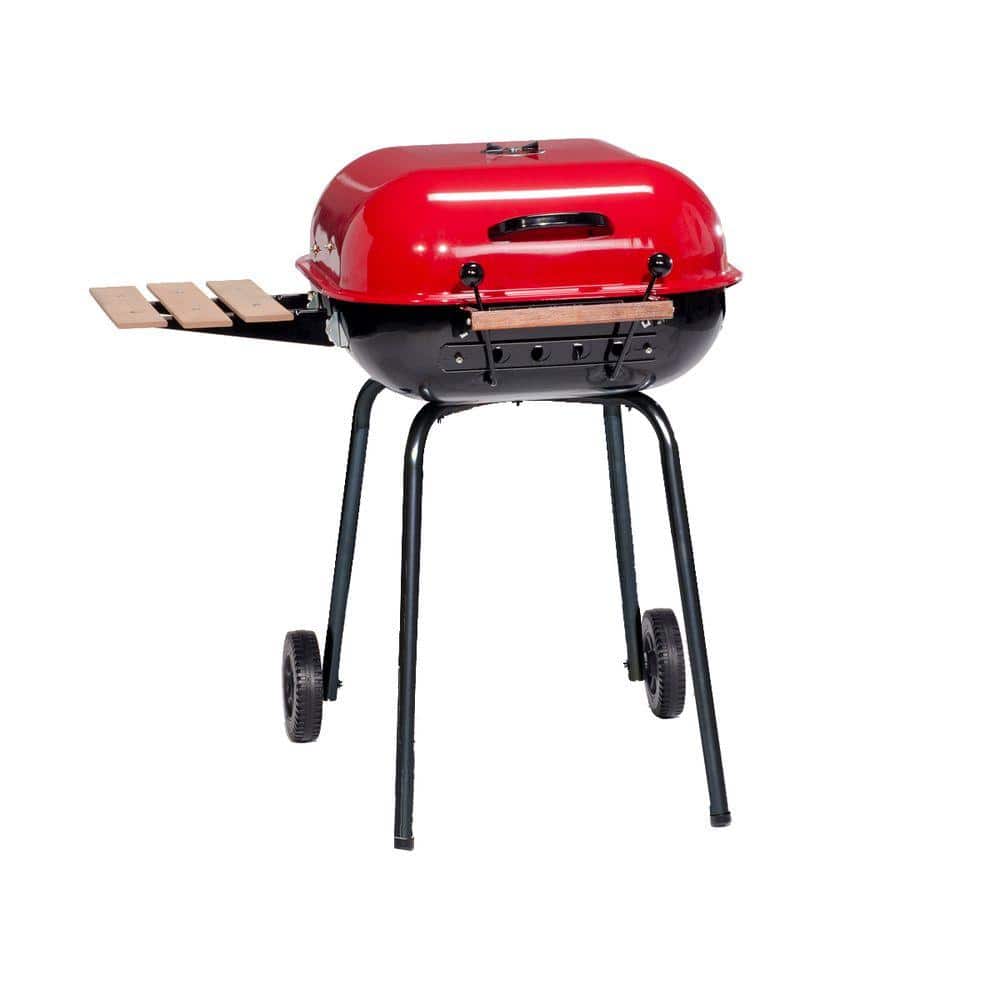 Americana 4-in-1 Dual Fuel Smoker and Grill - Red-Model 5035U4.511 -  Americana Grills