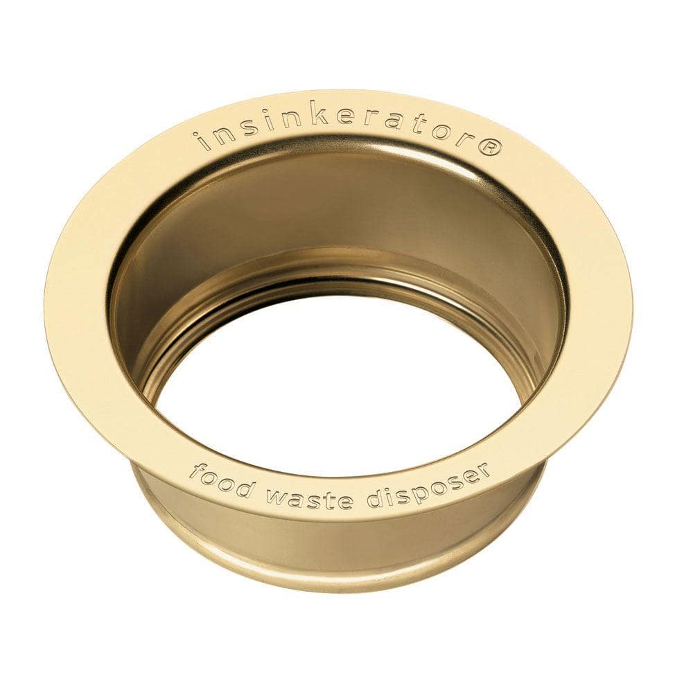 InSinkErator Kitchen Sink Flange in French Gold for InSinkErator Garbage  Disposal FLG-FG The Home Depot