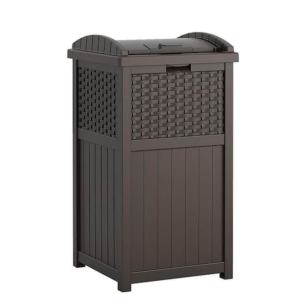 Behr Aluminum Trash Can, 30 Gallon