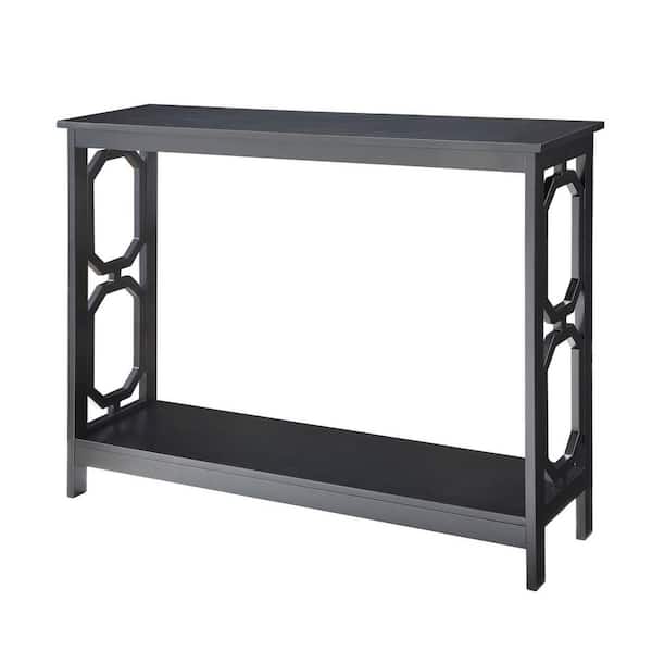 Convenience Concepts Omega Black Console Table