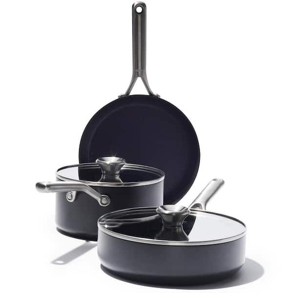 OXO Ceramic Professional Non-Stick 5-Piece Cookware Set  Cookware set,  Ceramic nonstick cookware, Cookware sets