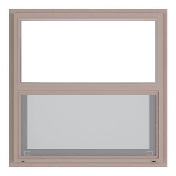 Ply Gem 35.5 in. x 35.5 in. Select Series Single Hung Vinyl Clay