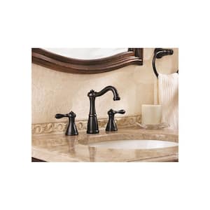 Marielle 8 in. Widespread 2-Handle Bathroom Faucet in Tuscan Bronze