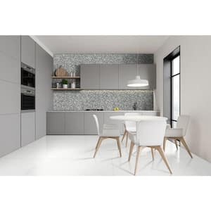 Miraggio Gray 24 in. x 48 in. Polished Porcelain Floor and Wall Tile (608 sq. ft./Pallet)
