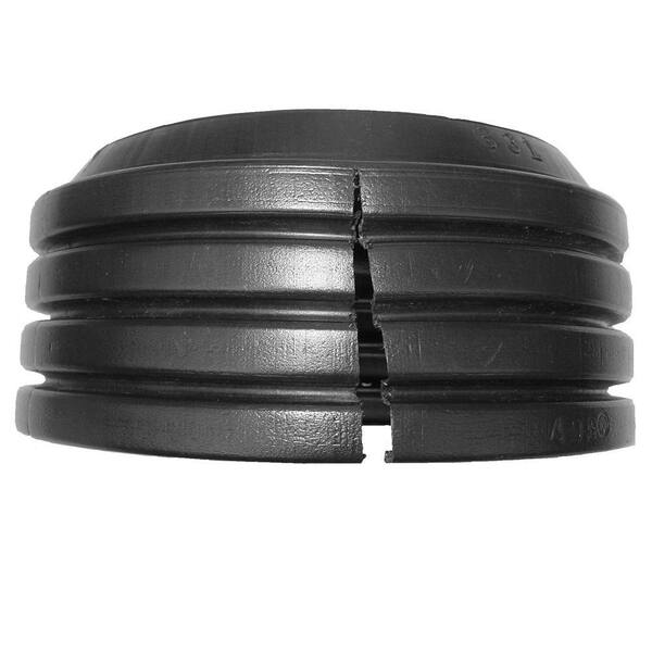 Advanced Drainage Systems 5 in. Singlewall Solid Split End Cap