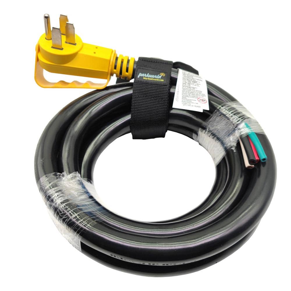 parkworld 15 ft. 6/3 Plus 8/1 50 Amp NEMA 14-50 Power Cord With