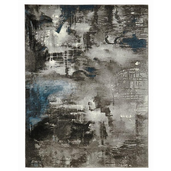 Home Decorators Collection Journey Gray 5 ft. x 7 ft. Area Rug
