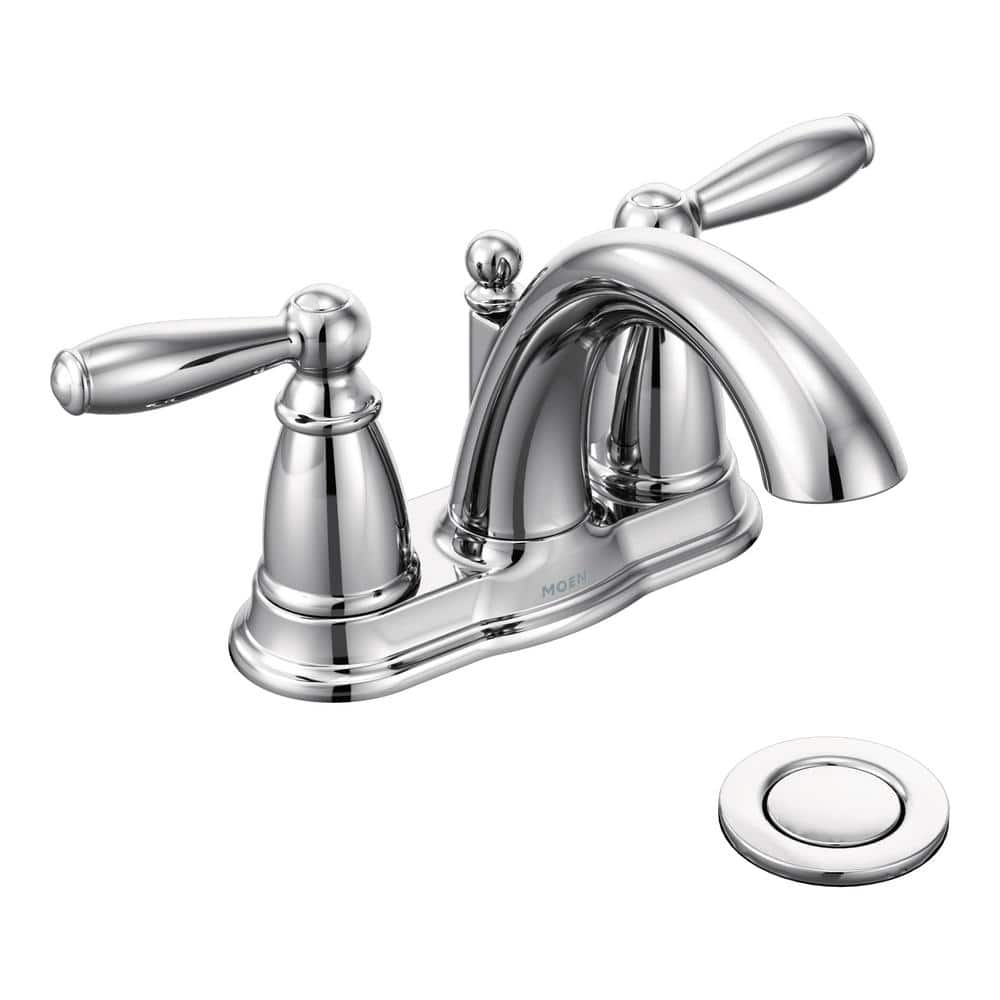 Store Bathroom Crome moen lav faucet