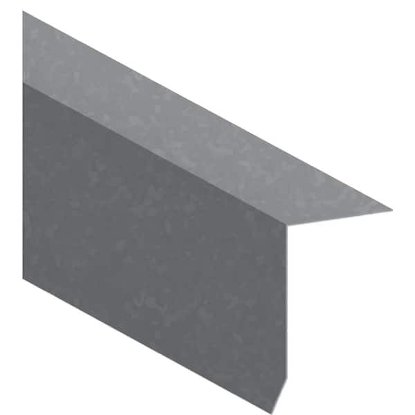 Gibraltar Building Products 1-1/2 in. x 2 in. x 10 ft. 26-Gauge Galvanized Steel Drip Edge Flashing
