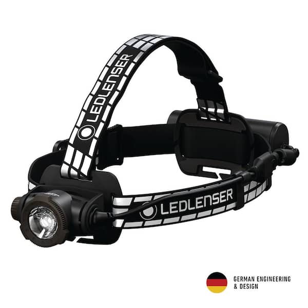LEDLENSER H7R Signature 1200 Lumen LED Rechargeable Headlamp with Focusing Optic and Bluetooth Connectivity
