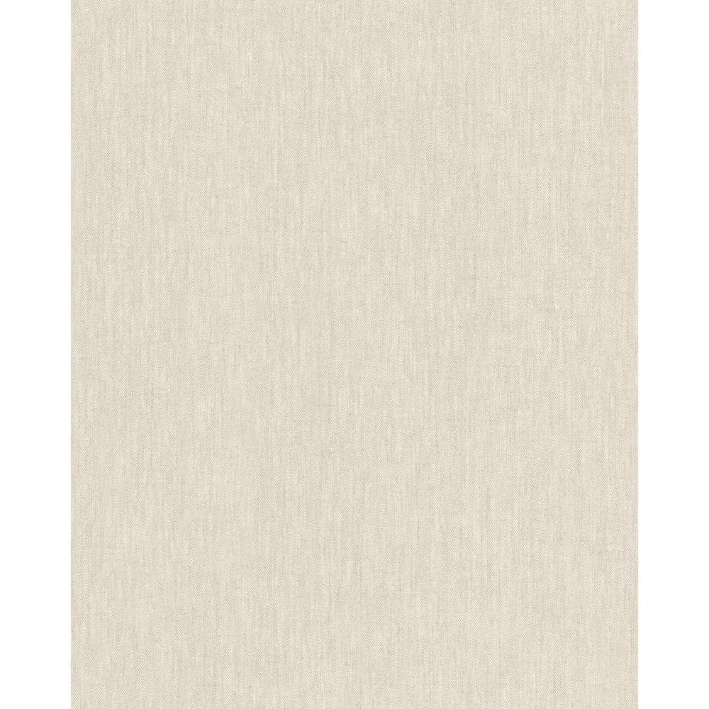 Fine Weave Beige Matte Finish Vinyl on Non-Woven Non-Pasted Wallpaper Roll