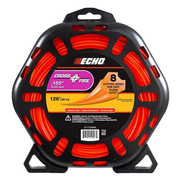 .155" Cross-Fire Trimmer Line (126 ft.) Large Clam