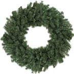 24 in. Unlit Canadian Pine Artificial Christmas Wreath