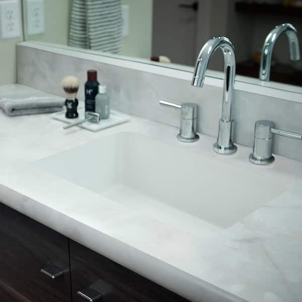 4 ft. x 8 ft. Laminate Sheet in Ice Onyx with Artisan Finish