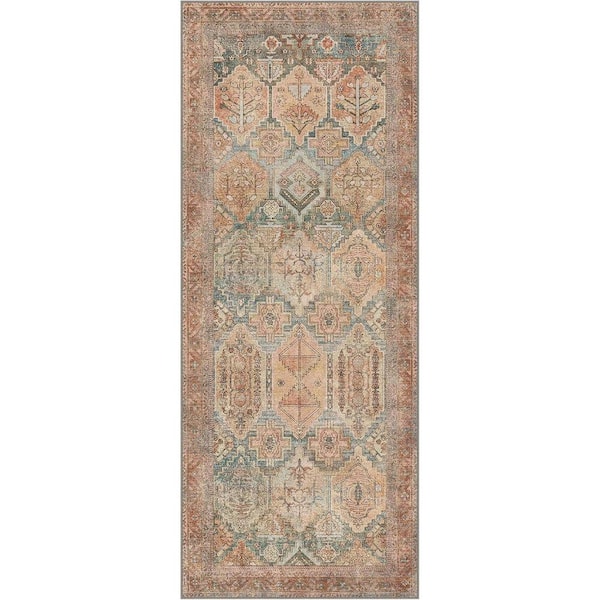 Aetherion Amber 2 ft. x 10 ft. Indoor Area Rug