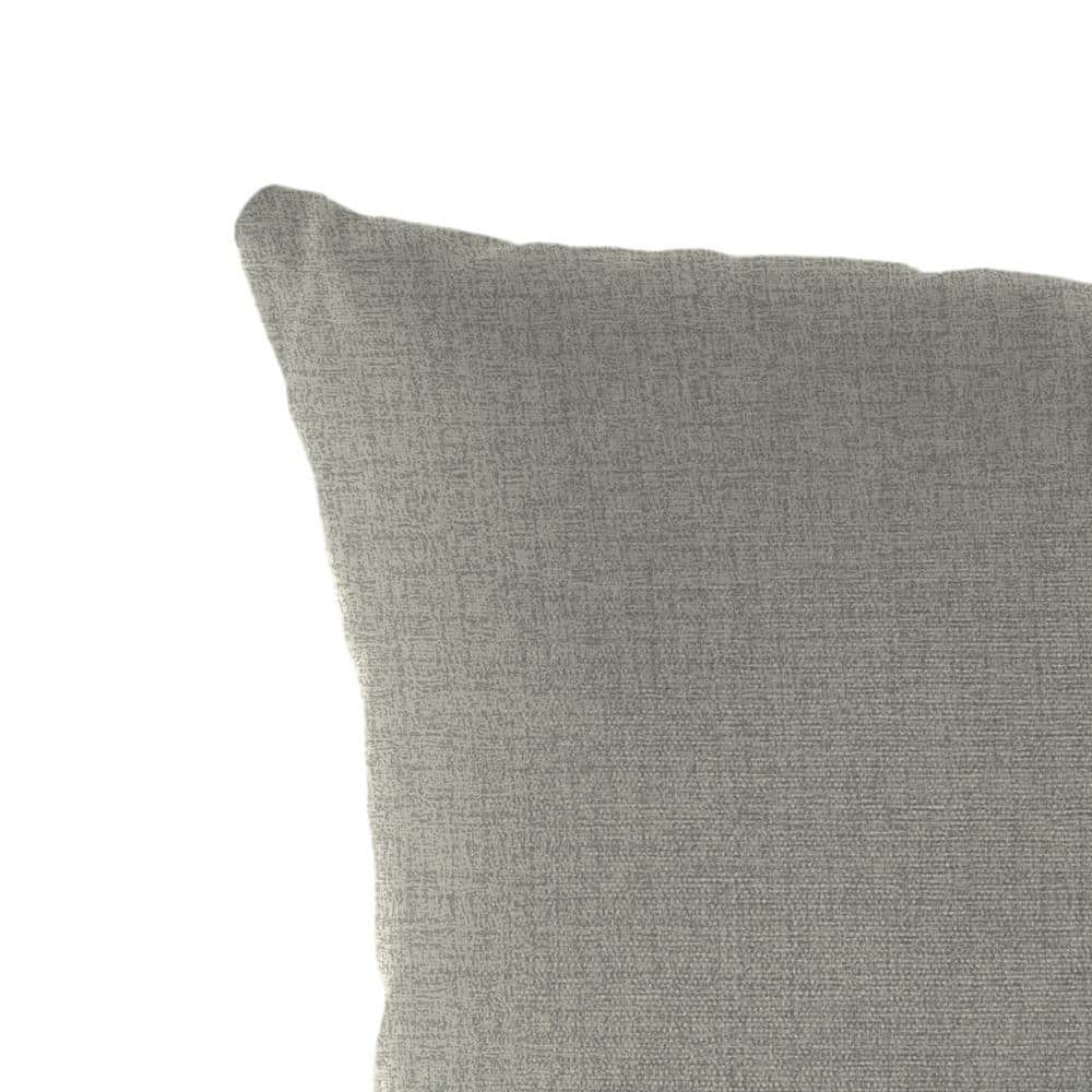 Jordan 18" x 18" Gray Outdoor Throw Pillow Set
