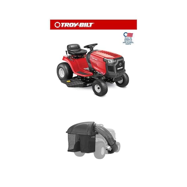 42/46 in. Double Bagger and Bronco 42 in. 547CC Engine Riding Mower Combo