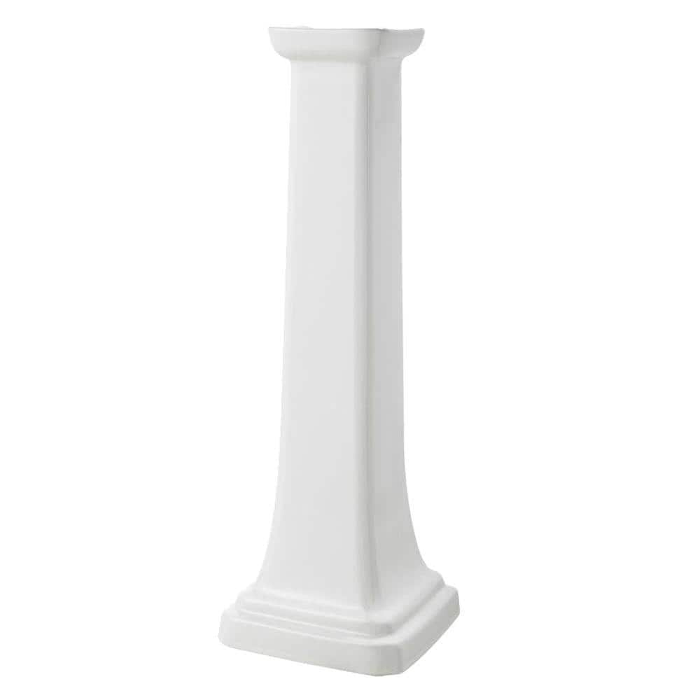 Foremost Series 1920 Petite Pedestal in White L1920W The Home Depot