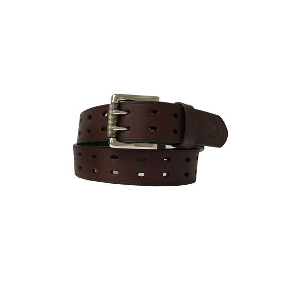 BERNE Men's Size 40 Brown Genuine Leather Work Belt