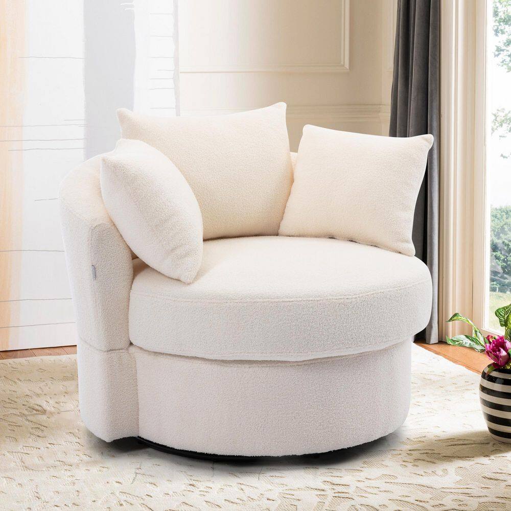 Molinari swivel barrel discount chair