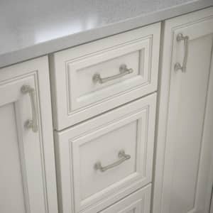 Nautical 3 in. (76 mm) Classic Satin Nickel Cabinet Drawer Pull