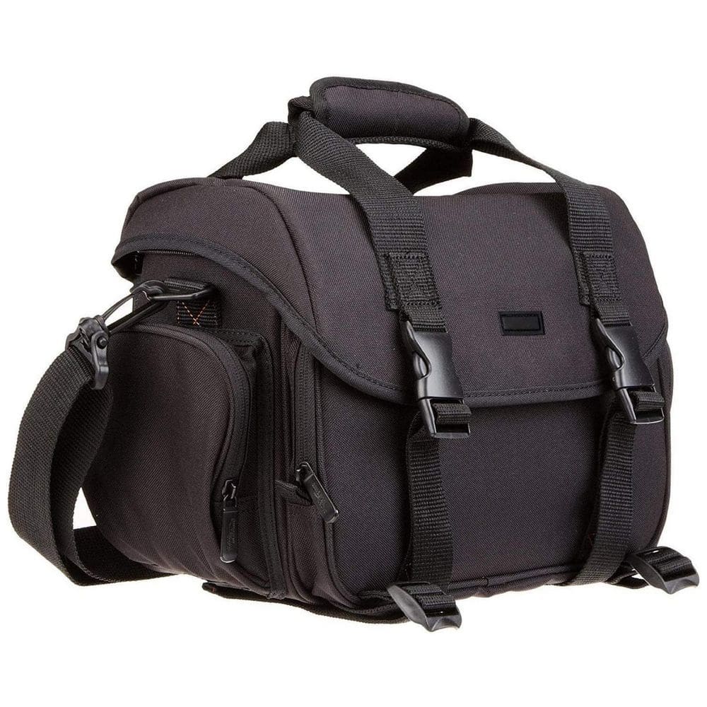 Large DSLR Gadget Bag for Camera Equipment in Black with Grey Interior price history on PriceWatchPro